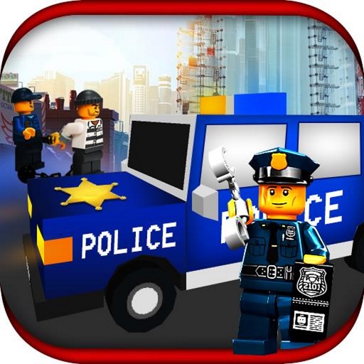 Chase Blocky Police 2016 Game Icon