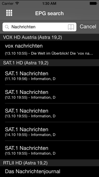 e2Remote Pro for Dreambox, Vu+ and more screenshot-3