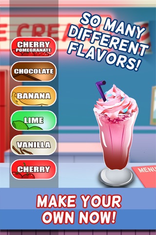 Awesome Ice Cream Milkshake Smoothie Parlor Maker screenshot 3