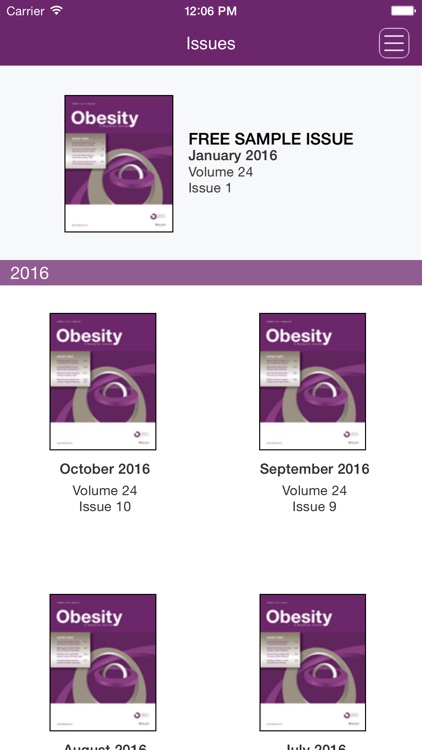Obesity : A Research Journal