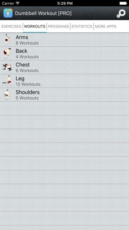 Home Dumbbell Workout Strength Routine & Exercises screenshot-3