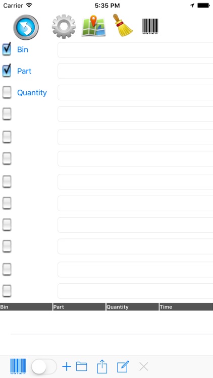 Scan to Spreadsheet