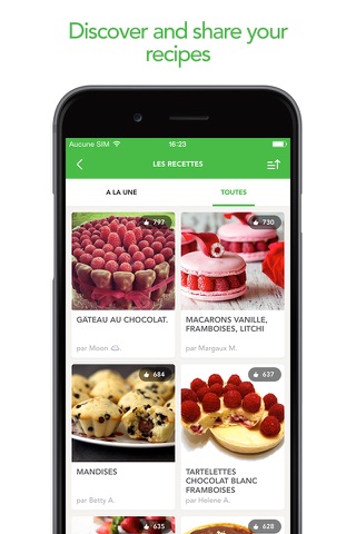 Food Reporter : recette, cuisine, restaurant screenshot 2