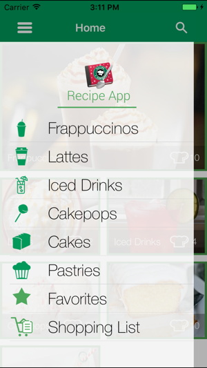 Recipe App for Starbucks(圖3)-速報App