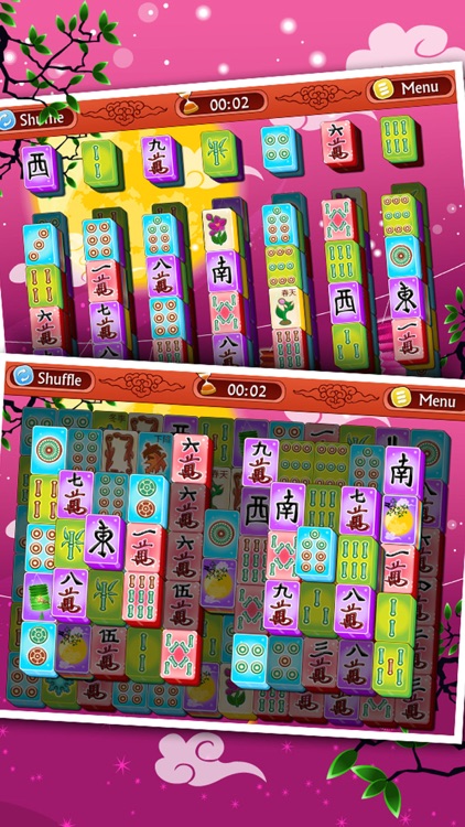 Mahjong Deluxe Colors - Majong Fall Elite Puzzle Pro