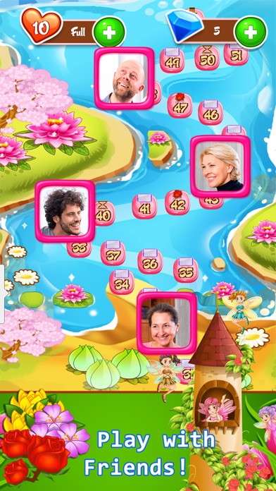 BLOSSOM GARDEN - FREE FLOWER BLAST MATCH 3 PUZZLE 4.4 IOS