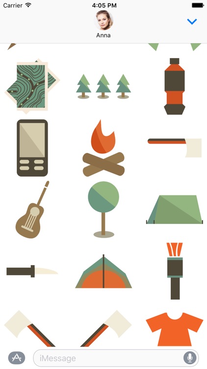 Cute Camping Sticker Set Volume 2