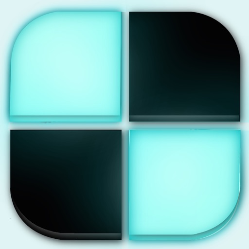 Glowing Piano Tiles (Don't Tap The Black Tiles) iOS App