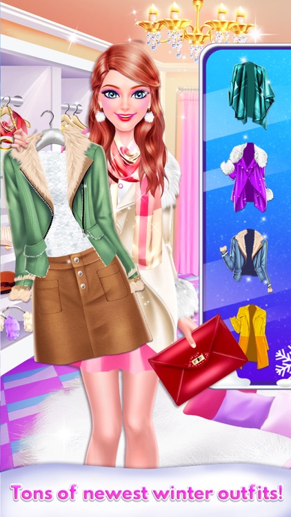 Winter Holiday Fashion Salon - My Snowy Closet! screenshot-4