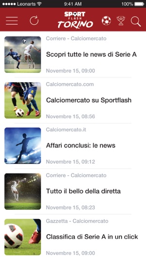 SportFlash Torino(圖2)-速報App