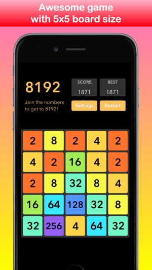 Number Merged! Squares Matching 2048 Puzzle Game(圖2)-速報App