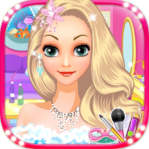 公主美妆学院 - 女生化妆换装游戏 icon