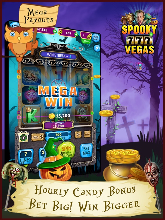 【图】Spooky Vegas Slot Machines – Free Casino(截图3) 【图】Spooky Vegas Slot Machines – Free Casino(截图3)