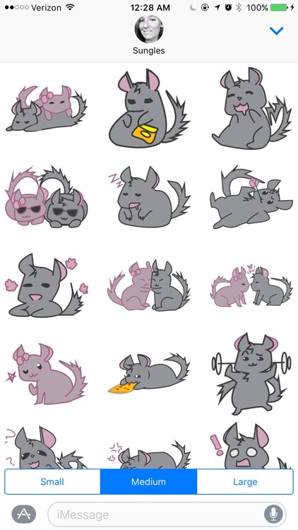 Chinchillamoji - Sticker Pack of Cute Animals