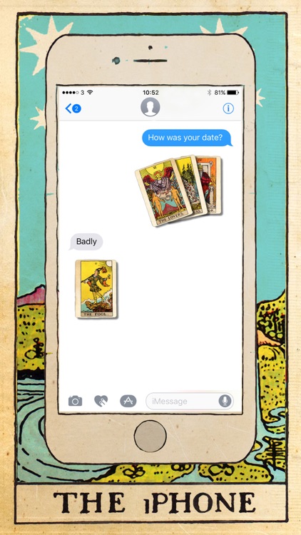 Tarot Card Stickers