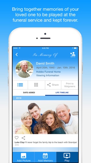 PICLIF - Bringing Together Memories for Funerals(圖1)-速報App