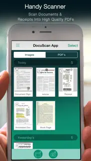 docu scan - document scanner, pdf converter and receipt organizer problems & solutions and troubleshooting guide - 3