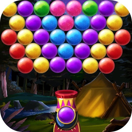 Bubble Camp Fun for Christmas Game Icon