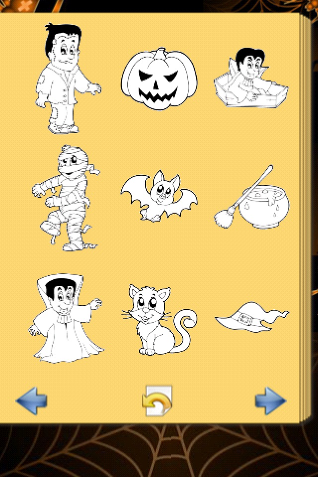 Halloween Coloring Book! screenshot 2