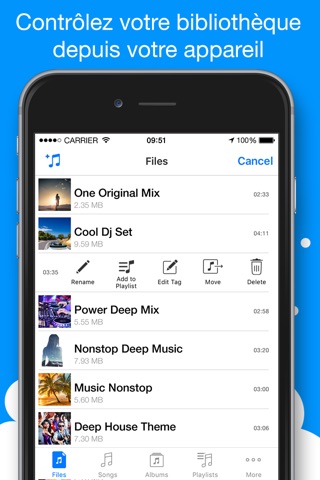 Musicloud - MP3 and FLAC Music Player for Clouds screenshot 4