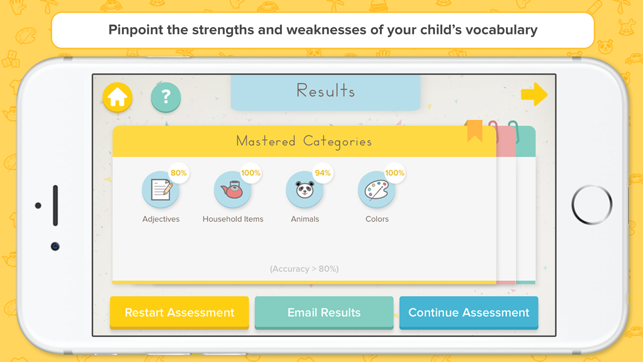 First Words Checklist - Vocab Assessment for Pre-K(圖2)-速報App