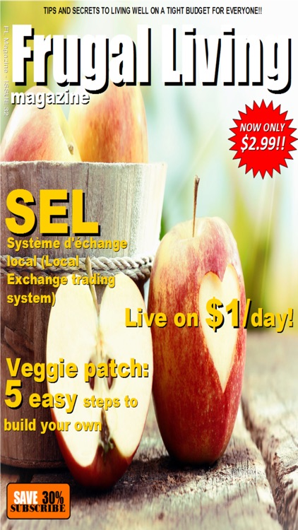 Frugal Living Magazine - Live Well on a Tight Budget by  