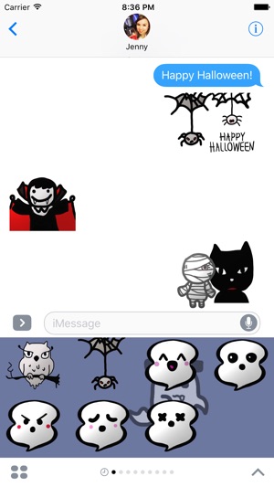 Boo - Halloween Stickers for iMessage(圖2)-速報App