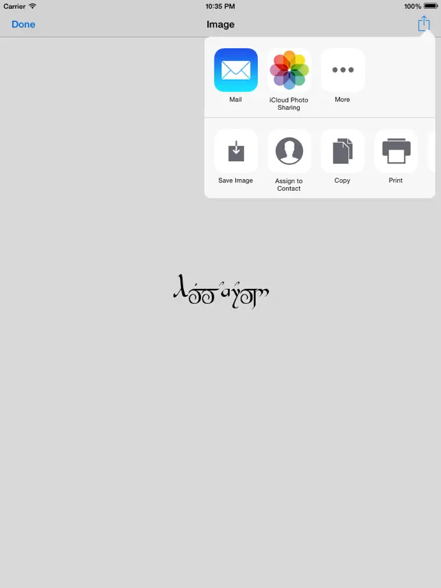 Imágen 5 Runas - Traductor Elfico iphone