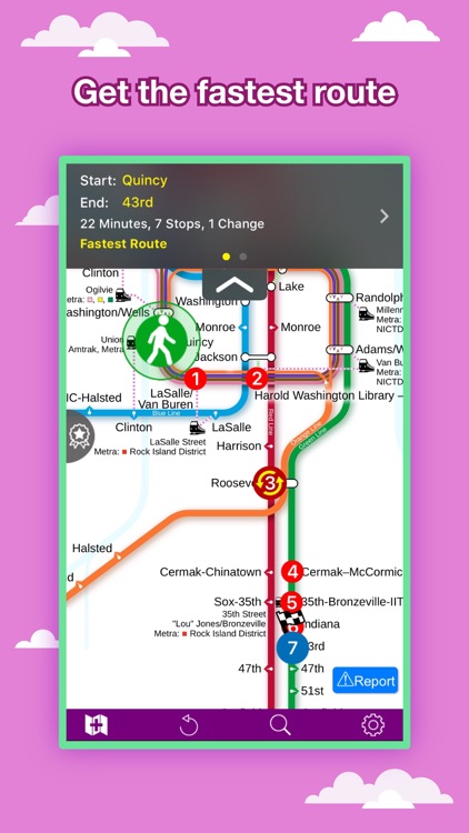 Chicago Transport Map - Rail Map and Route Planner