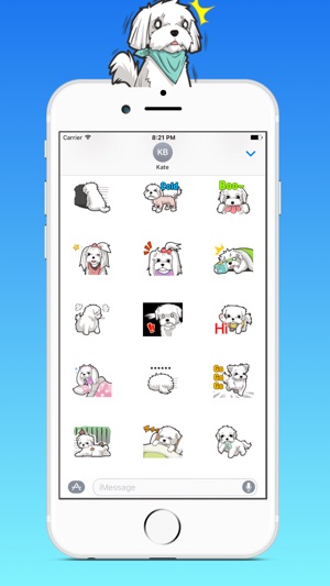 Maltese Dog Sticker(圖2)-速報App