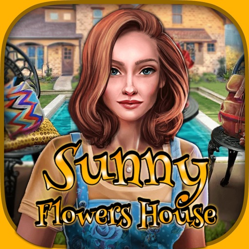 Sunny Flowers House - Search Games Icon