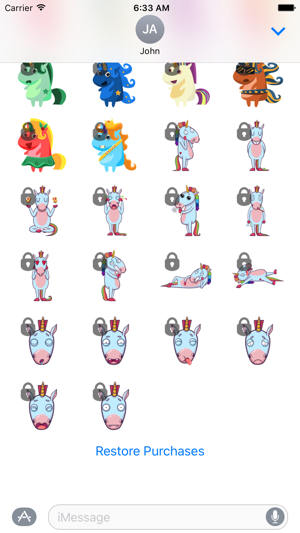 Unicorn Sticker Set(圖3)-速報App