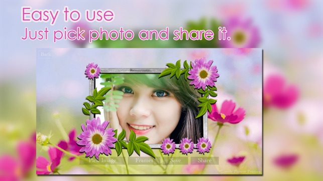 Lovely Flower Frames - cutest photo frame app.(圖2)-速報App