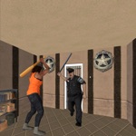 Departamento de policía Escape - gángster Real Cha