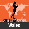 Wales Offline Map and Travel Trip Guide