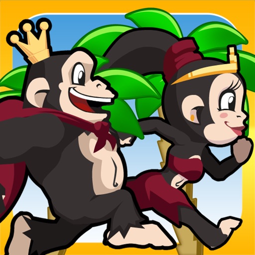 Kiba & Kumba: Jungle Run - KaiserGames ™ play quick reaction hurdles and barriers skill action platform runner game app icon