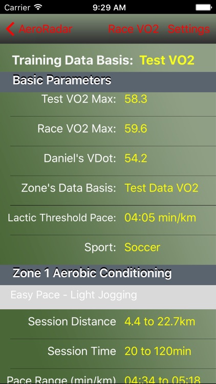 AeroRadar - Race Performance & Training Estimation screenshot-3