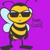 Bee Cool - Redbubble sticker pack