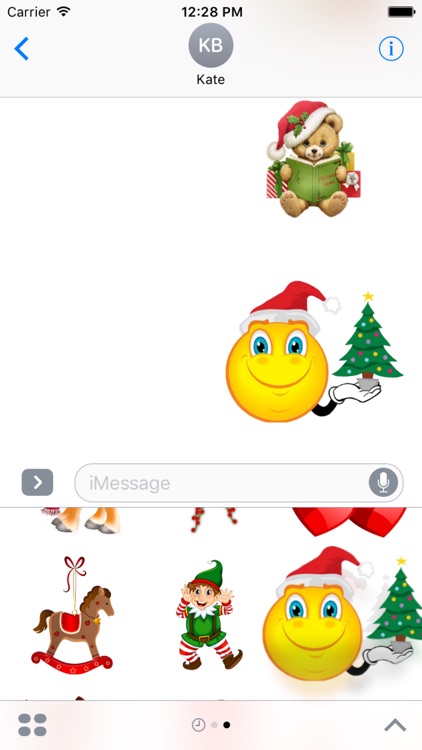 Magic Santa Stickers for iMessage screenshot-3