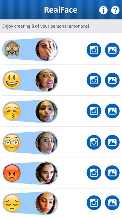 RealFace -  Create your own RealFace Emoji