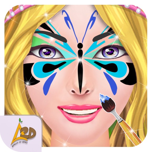 Princess Face Painting – Makeup Salon for Girls Icon