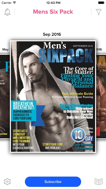Men's Six Pack Magazine