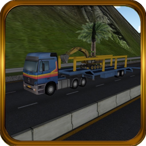 Construction Crane Transporter Simulator icon