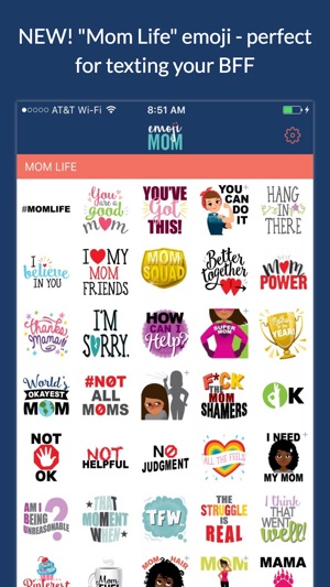 EmojiMom - An Emoji App for the Modern Mom(圖2)-速報App