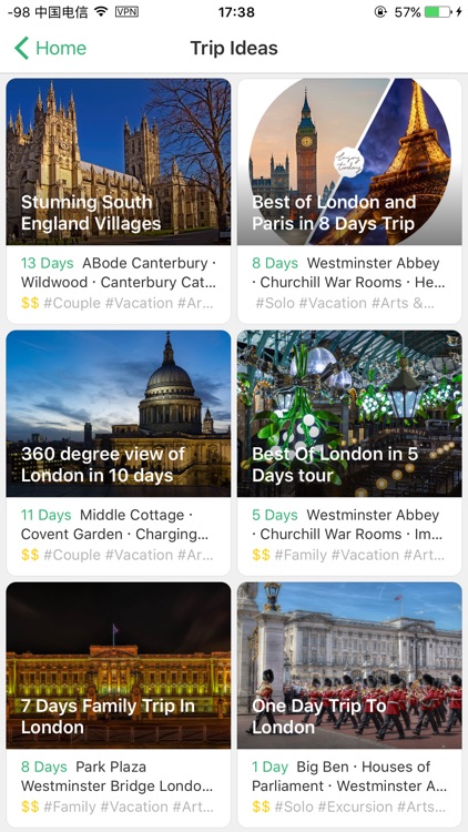 Trip Ideas by Jovia: London and its vicinity