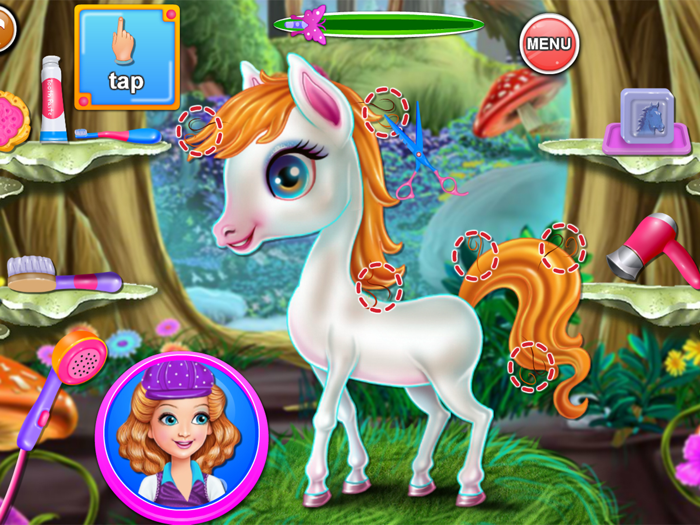 Sandra Pony Fairy Salon