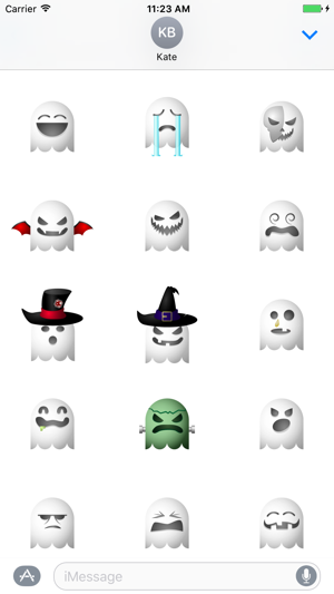 Halloween Ghosts Sticker 2(圖1)-速報App