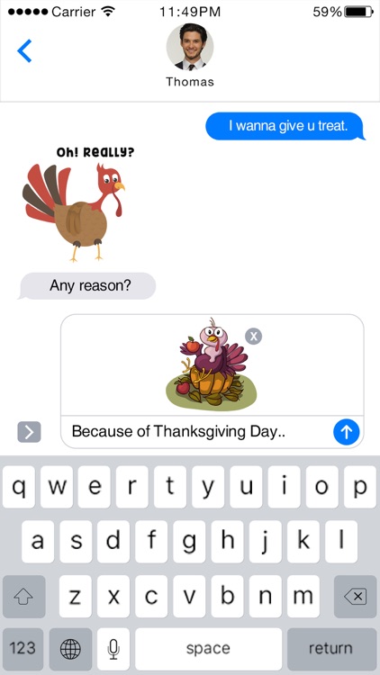 ThanksGiving Sticker