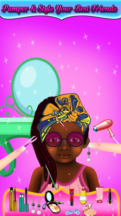 Brown Girl Beauty Makeup Salon: Play Makeover, Decor & Dressup Free Girls Fashion Games screenshot-3