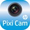 The Pixi Cam app works with the new HP Mini Wi-Fi Cam product line of products